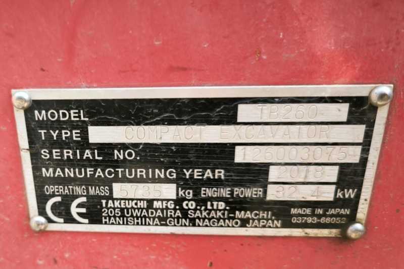 OmecoHub - Immagine TAKEUCHI TB260